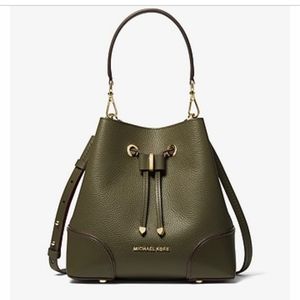 Green MK handbag